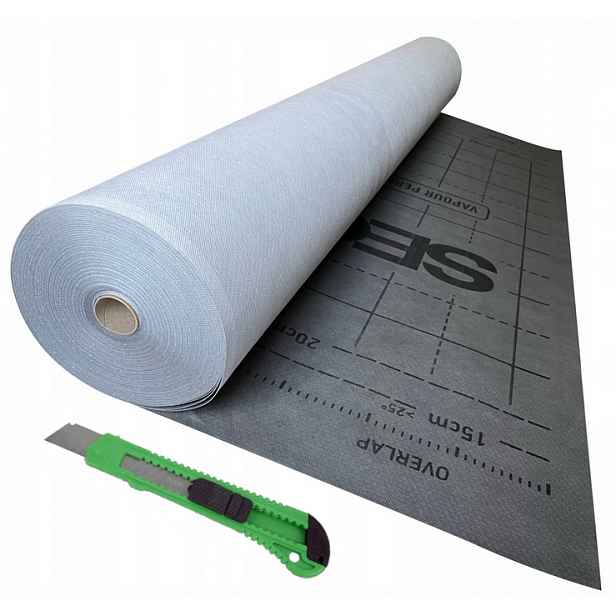 Membrána Fólie Na Střechu Secco Větroizolace 170g -1,5mx15mb 22,5m²