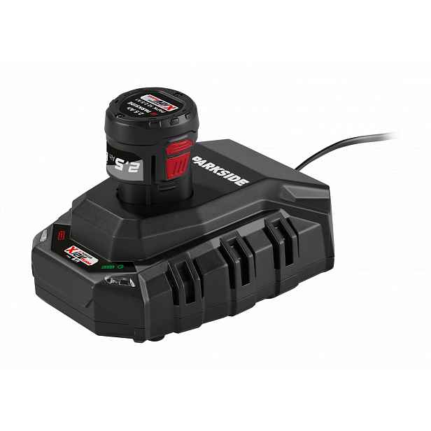 Parkside Performance® Akumulátor 2,5 Ah Papk 12 2.5 B1 + rychlonabíječka Plgk 12 6.0 B1