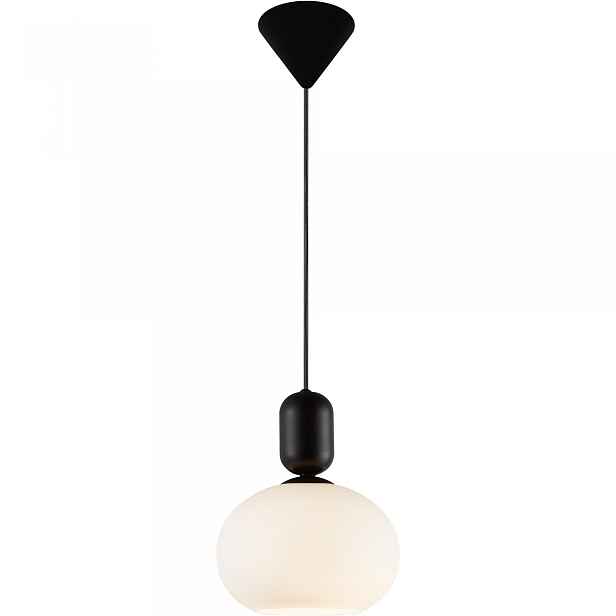 Pendel Závěsná lampa Černá Nastavitelná E27 40W Obývací pokoj Jídelna Notti Nordlux