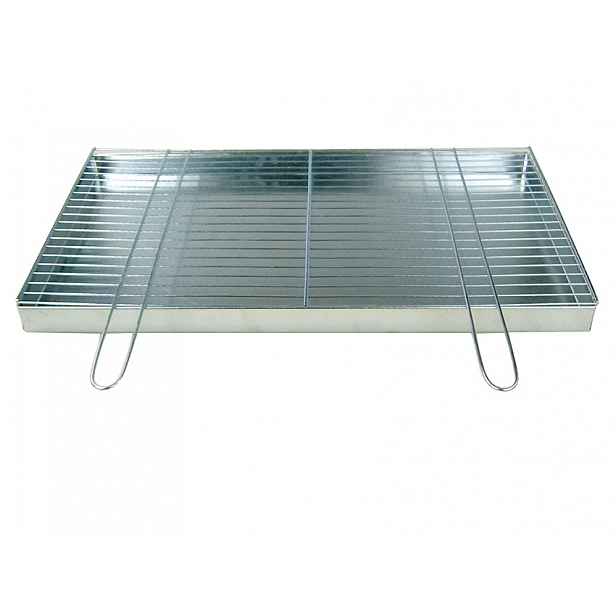 Rošt pro stavbu grilu 67x40 cm popelník