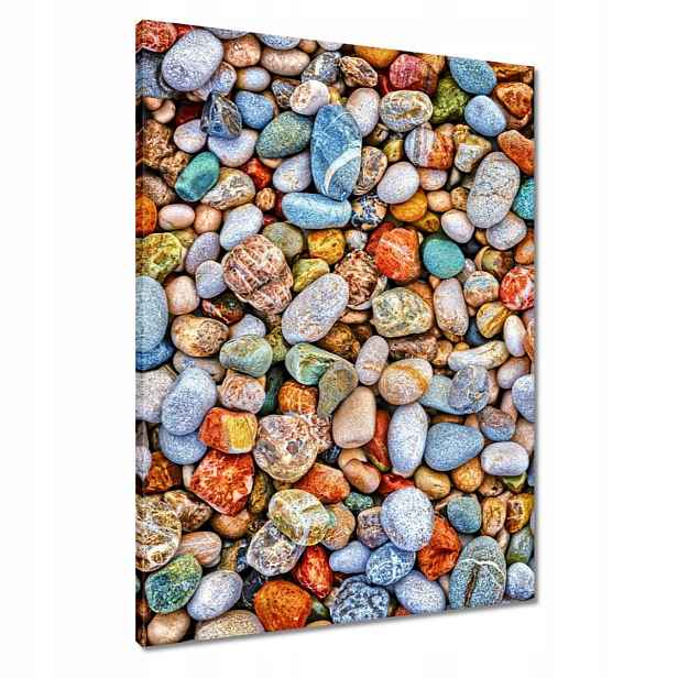 Obrazy 60x80 Barevné kamínky Oblázek