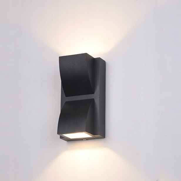 Edgar Zahradní nástěnné svítidlo Černé Moderní Led 6W 3000K 120lm IP54