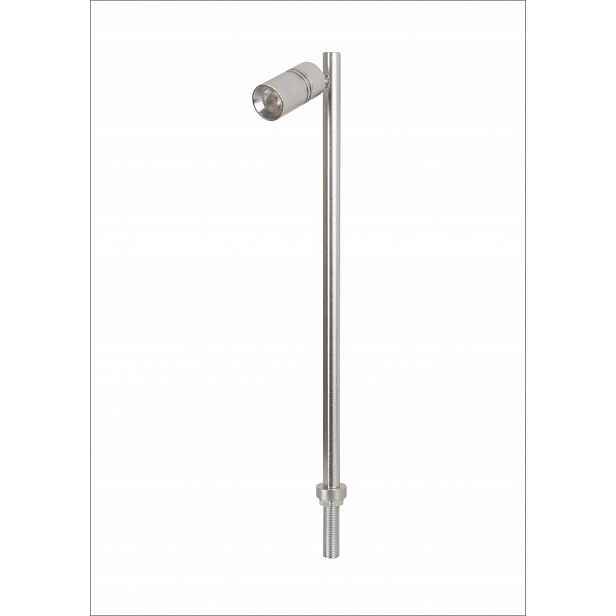 Ledoneled Led Lampička Do Vitrín Sloupek 6K Stříbrná 1X3W