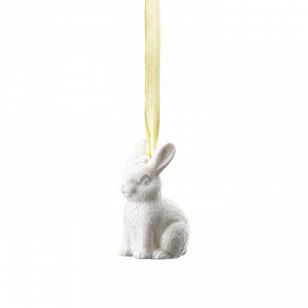 Rosenthal Velikonoční závěsná dekorace porcelánový zajíček sedící, 6 cm 02360-800001-26675