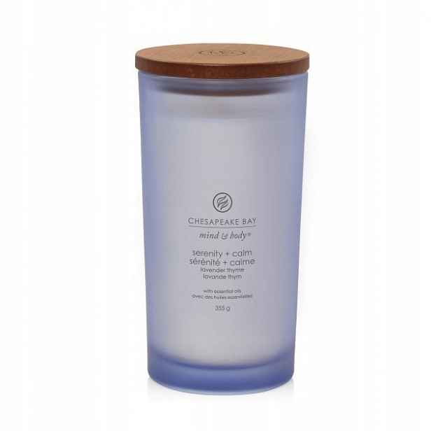Velká svíčka Serenity & Calm (Lavender Thyme) Chesapeake Bay Candle
