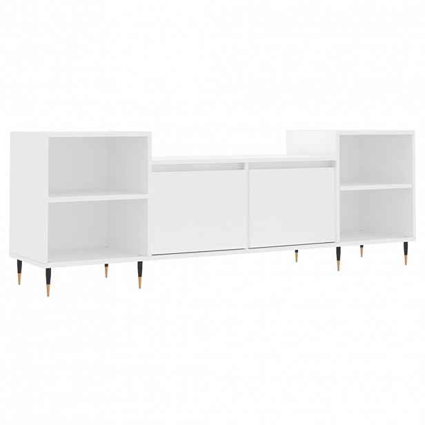 vidaXL TV skříňka bílá 160 x 35 x 55 cm kompozitní dřevo