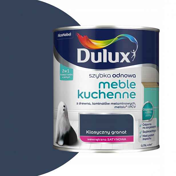 Dulux Rychlá Obnova Kuchyňský nábytek 0,75L Klasický Granát