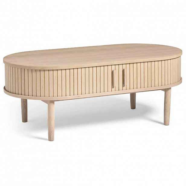 Selsey KONFERENČNÍ stolek Meta, bělený dub, 120 cm