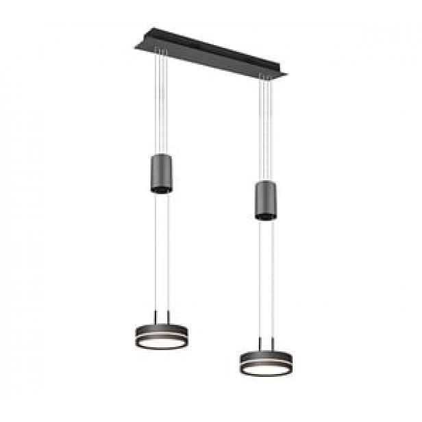 LED závěsné osvětlení Trio Franklin antracit 326510242