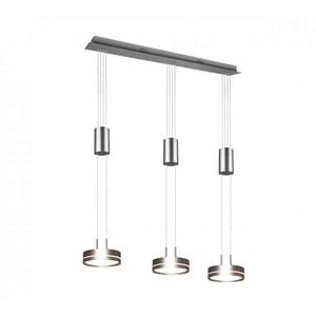 LED závěsné osvětlení Trio Franklin nikl 326510307