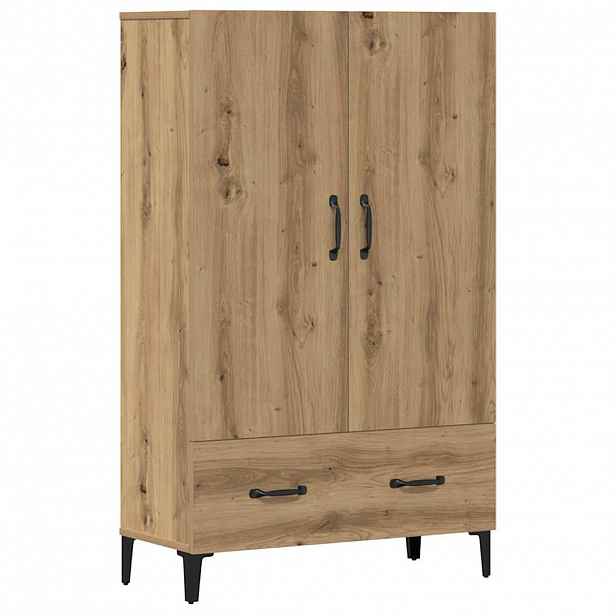 vidaXL Komoda dub artisan 70 x 31 x 115 cm kompozitní dřevo