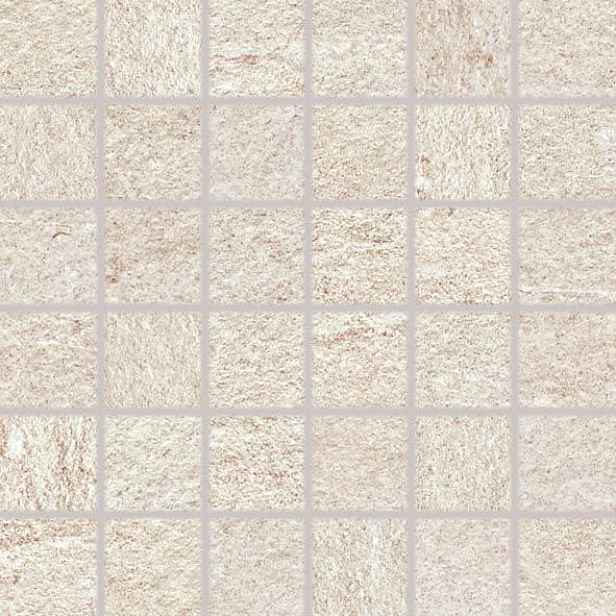 Mozaika Rako Quarzit 5×5 cm (set 30×30 cm) béžová DDM05735