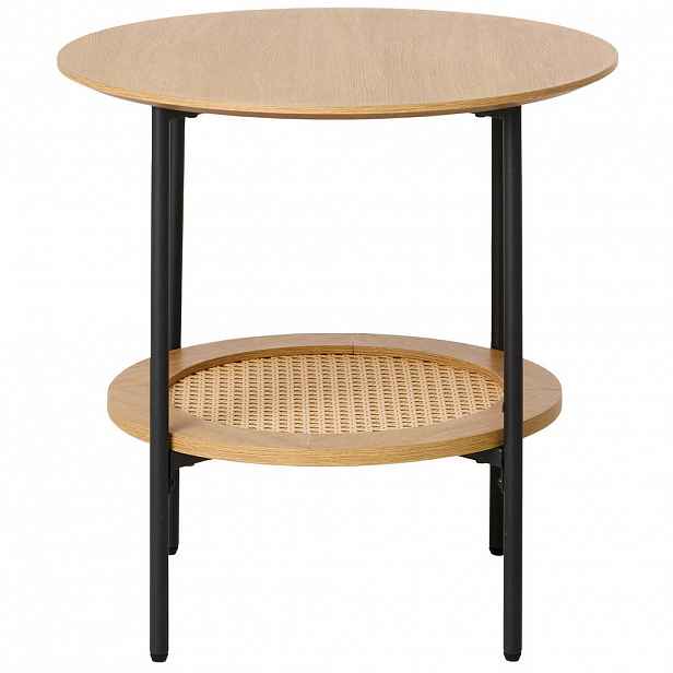 Selsey ODKLÁDACÍ stolekMogest, přírodní dub, 50 cm