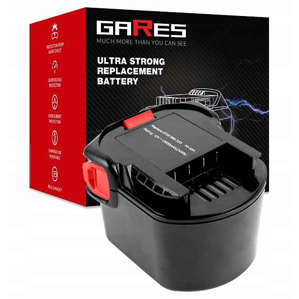 Baterie Akumulátor pro Aeg B1214G Bs 12 X BS12X Bsb 12G Bs 12G 12V 2Ah