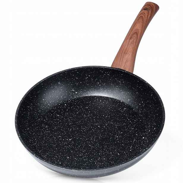 Granitová pánev Black&wood 24 cm