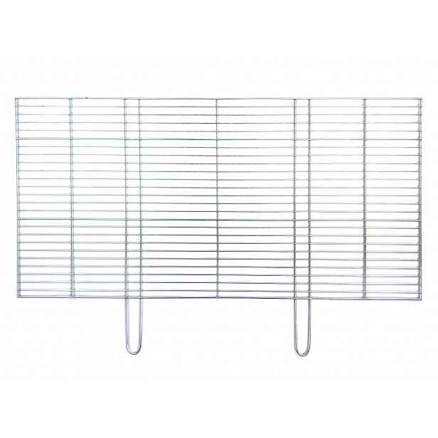 Rošt pro stavbu grilu 100 x 50 cm Chromovaný