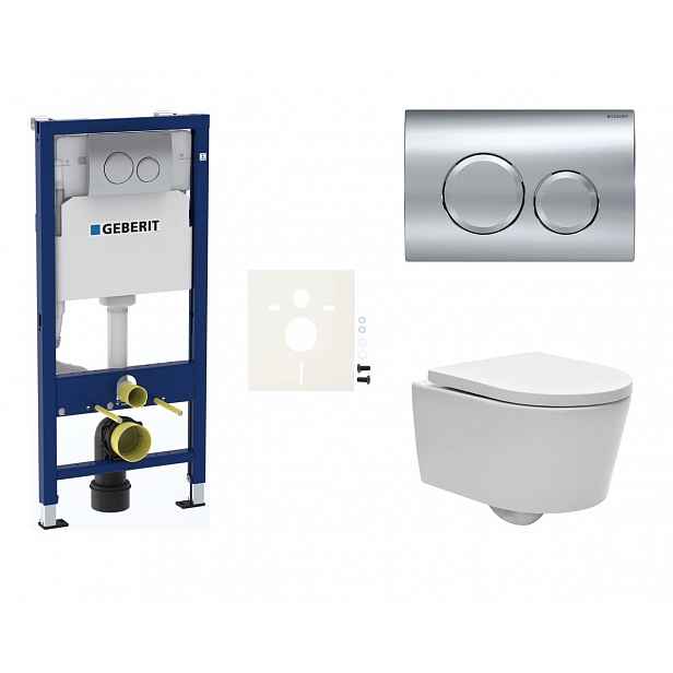 Závěsný wc set do lehkých stěn / předstěnová SAT Brevis SIKOGESBRED20