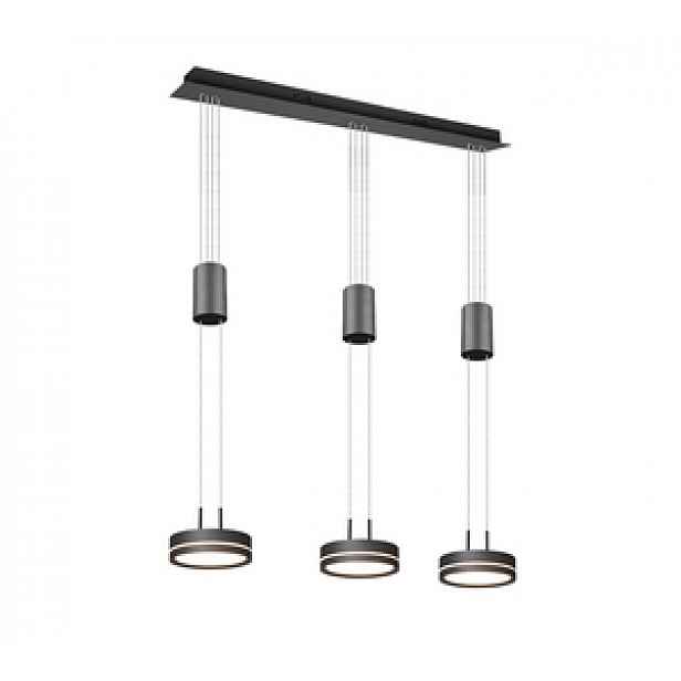 LED závěsné osvětlení Trio Franklin antracit 326510342