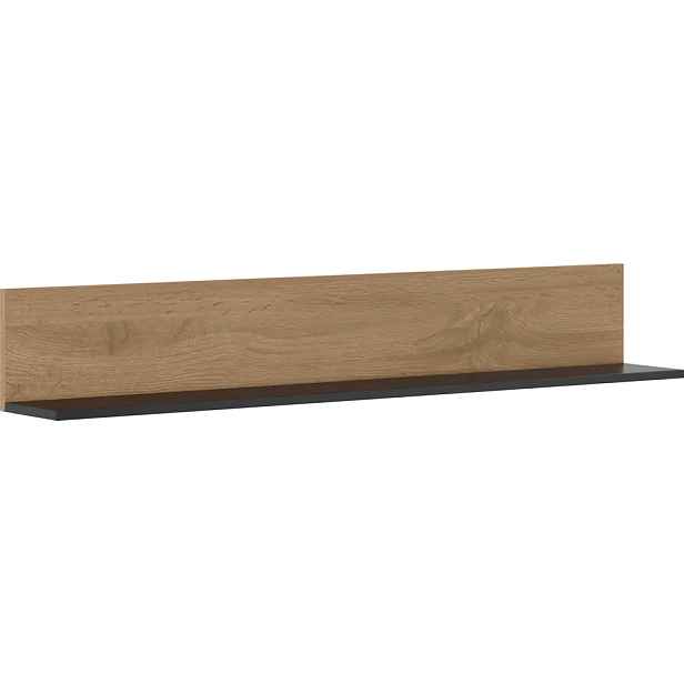Casarredo Nástěnná police SMARA - dub/antracit