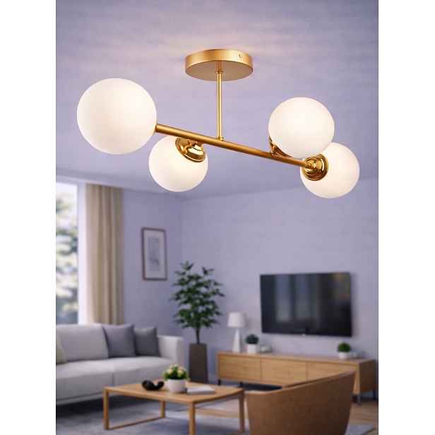 Euro-Lamp Stropní Svítidlo Bono 4 zlatá 4x60W Výrobce
