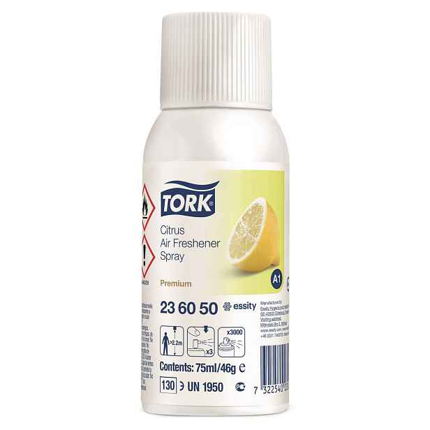 TORK Air Freshener citrus vůně do osvěžovače vzduchu 75ml, (3000dávek), 236050