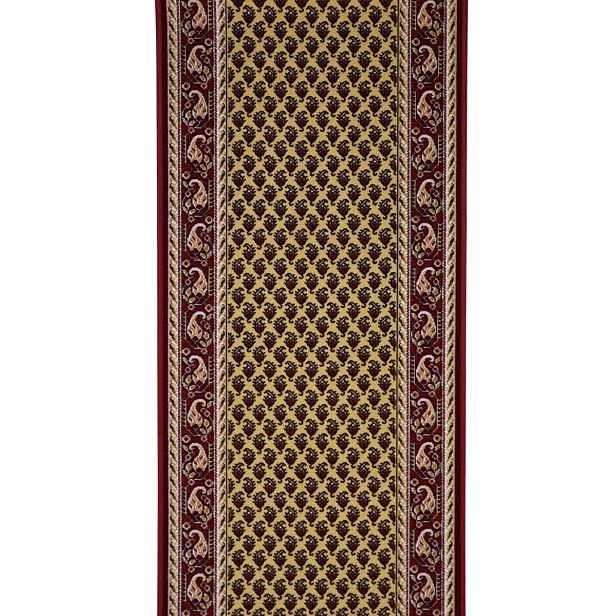 Protiskluzový běhoun na míru Inca 30, šíře 100 cm, červená, chodba / předsíň, Associated Weavers