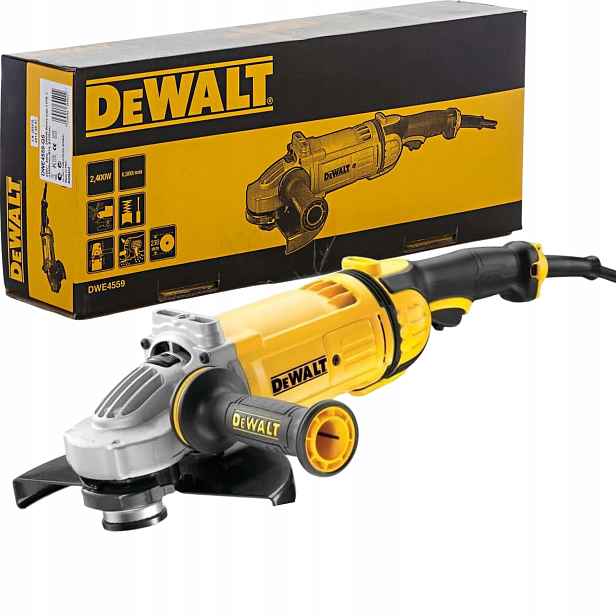 Úhlová Bruska 230 mm 2400 W 6500 Rpm Velká DeWalt DWE4559