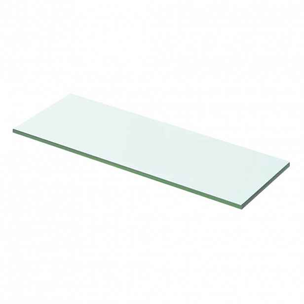vidaXL Policová deska sklo čiré 50x12 cm