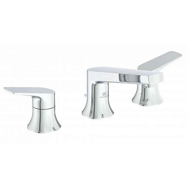 Ideal Standard La Dolce Vita - Umyvadlová baterie s výpustí, 3-otvorová instalace, chrom BD661AA