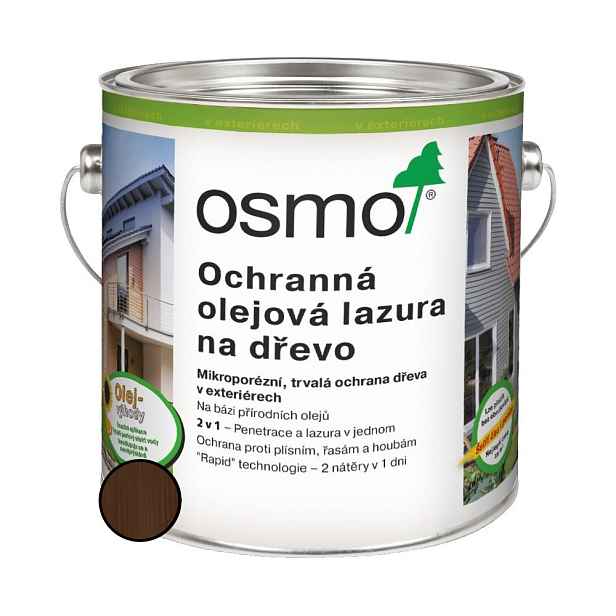 Lazura olejová ochranná Osmo 727 palisandr 0,75 l