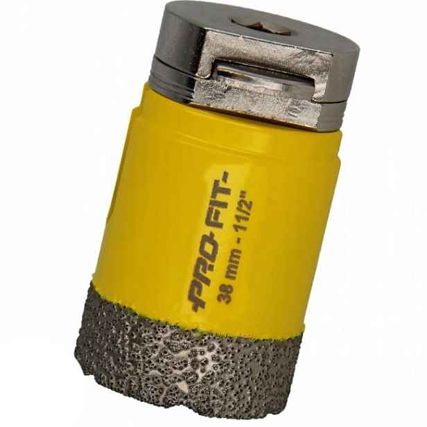 Pro-fit Korunkový Vrták Diamantová D38 mm S10HEX kámen