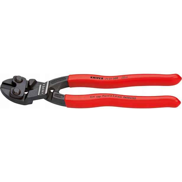 Řezací kleště na čepy malé 20 s plastovými rukojeťmi 200 mm Knipex