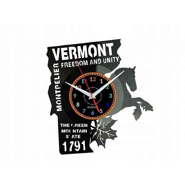 Vermont Stan Usa Nápad na Dárek Nástěnná Dekorace z vinylové desky