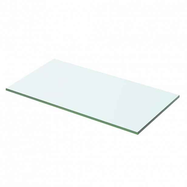 vidaXL Policová deska sklo čiré 50x20 cm