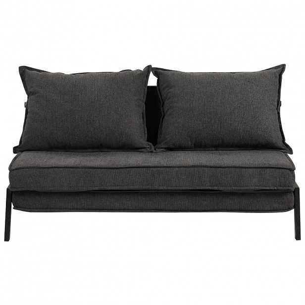 Livetastic ROZKLÁDACÍ POHOVKA, textil, tmavě šedá