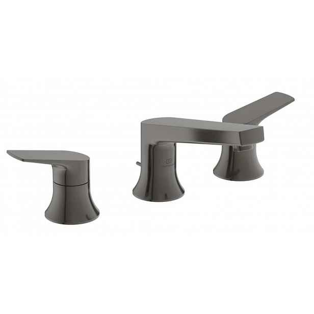 Ideal Standard La Dolce Vita - Umyvadlová baterie s výpustí, 3-otvorová instalace, Magnetic Grey BD661A5