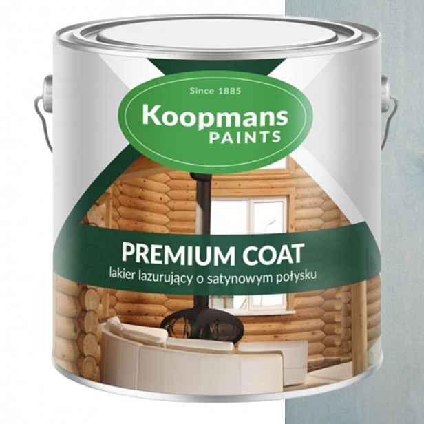 Koopmans Premium Coat 2,5 L Akrylový Lak Na Dřevo 196 Šedý Mořský