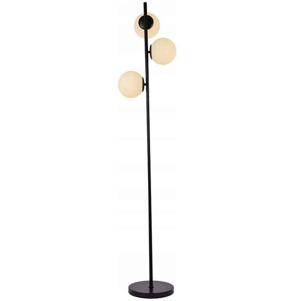Moderní stojací lampa do obývacího pokoje ložnice černá Kule lze Led
