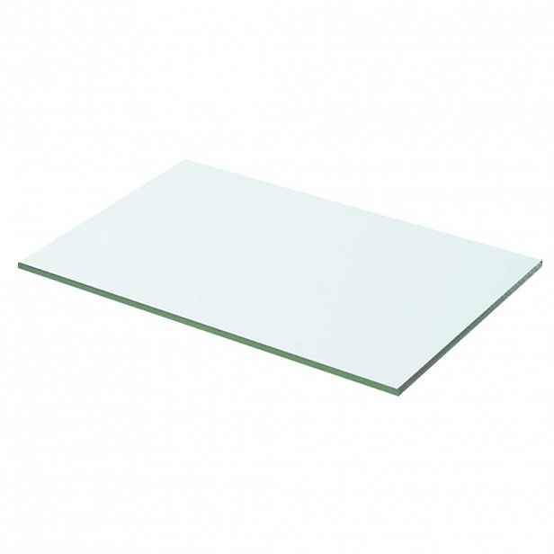 vidaXL Policová deska sklo čiré 50x25 cm