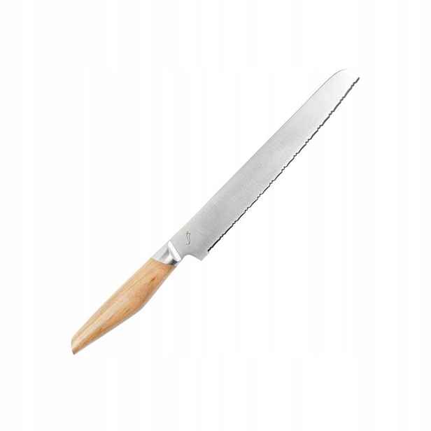Nůž na chléb Kasumi Kasane japonský 21 cm zoubkovaný ocel višeň