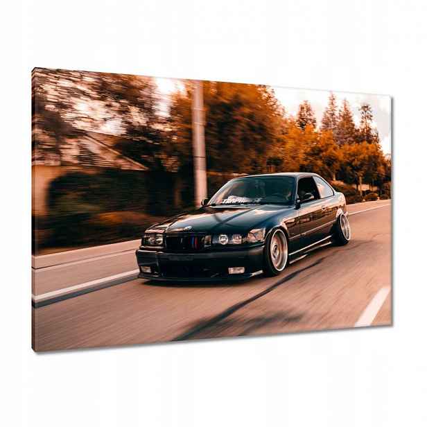 Obrazy 100x70 Černé Bmw Auta