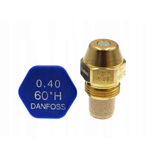 Tryska Danfoss pro olejové hořáky 0,40 USgal/h 60°H 1,46 Kg/h