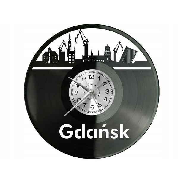 Gdaňsk Město Polsko Nápad na Dárek Nástěnná Dekorace z vinylové desky