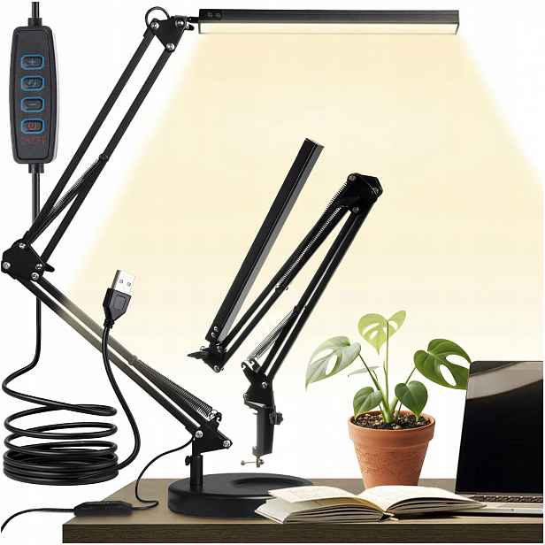 Led stolní lampa Izoxis Školní Noční Lampa Kreslící nastavitelná Usb