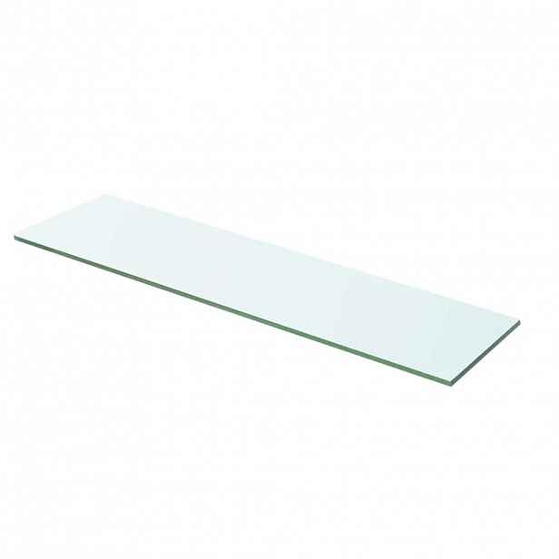 vidaXL Policová deska sklo čiré 60x12 cm