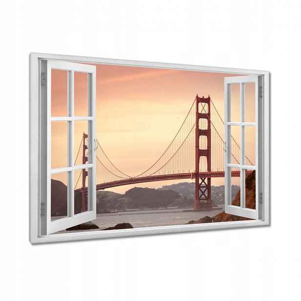 Obrazy 120x80 Golden Gate
