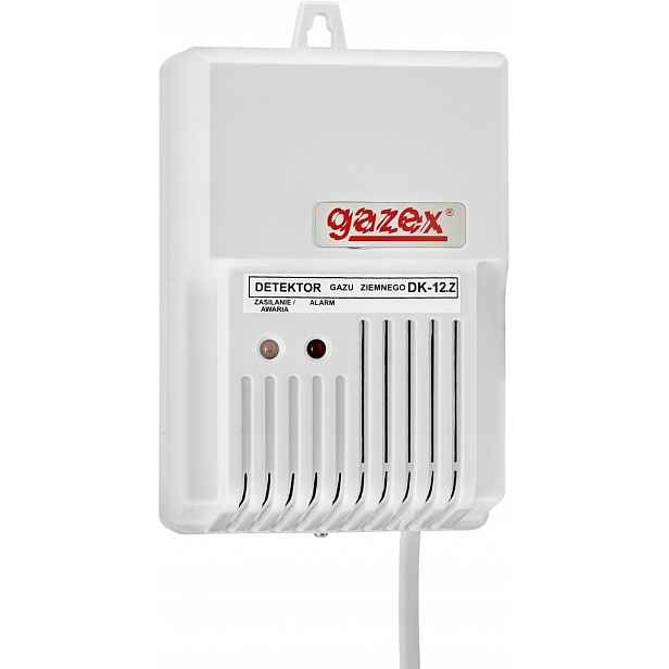 Detektor plynu Gazex DK-12.Z bílý 230 V metan zemní plyn
