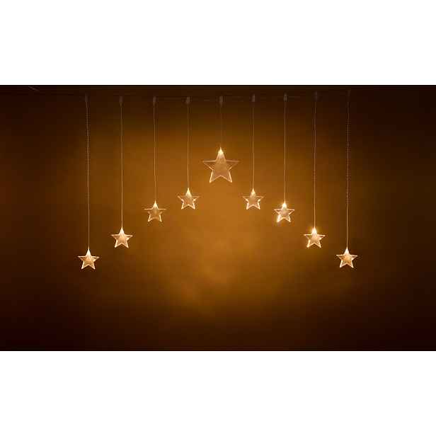 Livarno® Světelný LED závěs (hvězda / teplé bílé světlo)