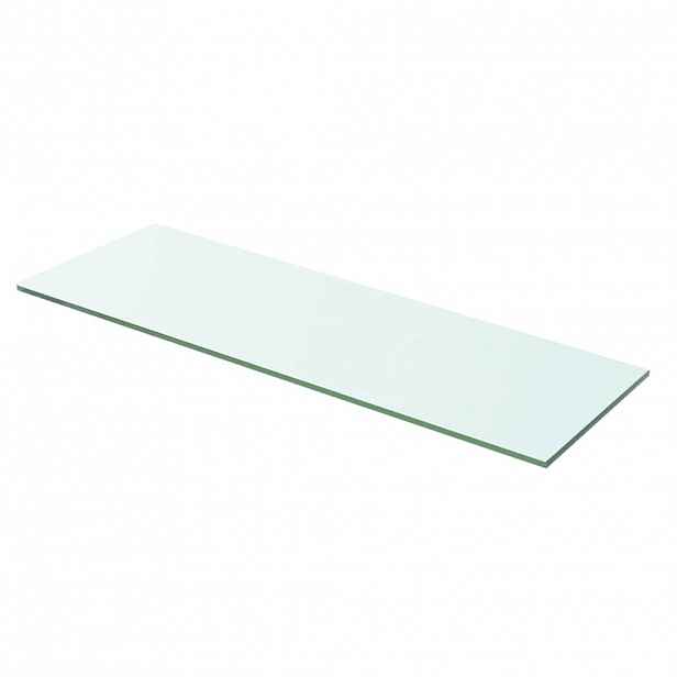 vidaXL Policová deska sklo čiré 60x15 cm
