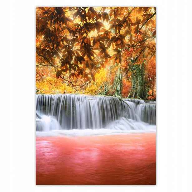 Plakáty 125x185 Podzimní vodopád